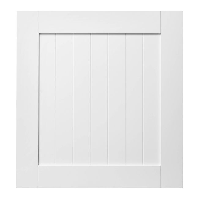 Front kuchenny do słupka GoodHome Alpinia 60 x 63,3 cm biały mat