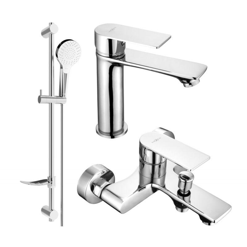 Zestaw wannowy Mexen Royo chrom 72203DF05-00 1 szt.