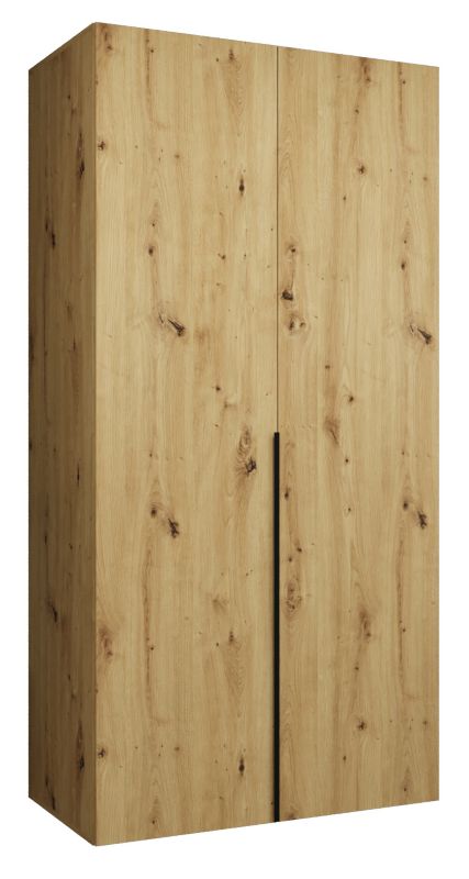 Szafa uchylna Abiks ALICANTE 1 100 wys 202 cm Artisan + Czarny 1 szt