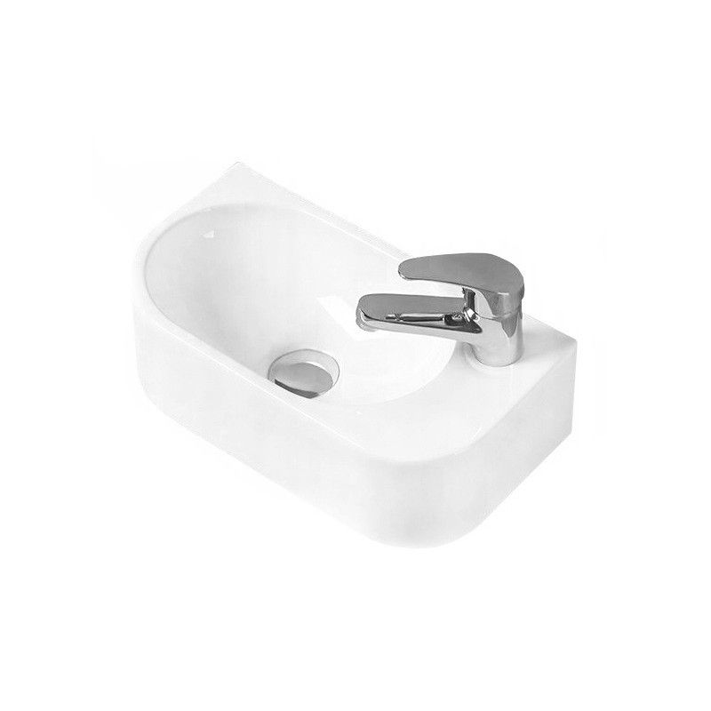 Umywalka nablatowa Mexen Viera biały 40x21 cm 1 szt.