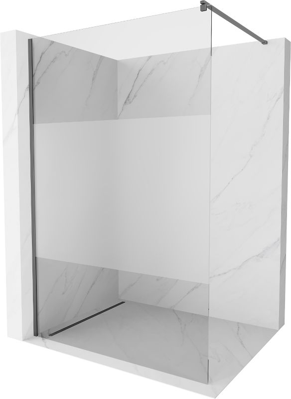 Ścianka prysznicowa Mexen Kioto gun metal 80x200 cm 800-080-101-95-351 szt.