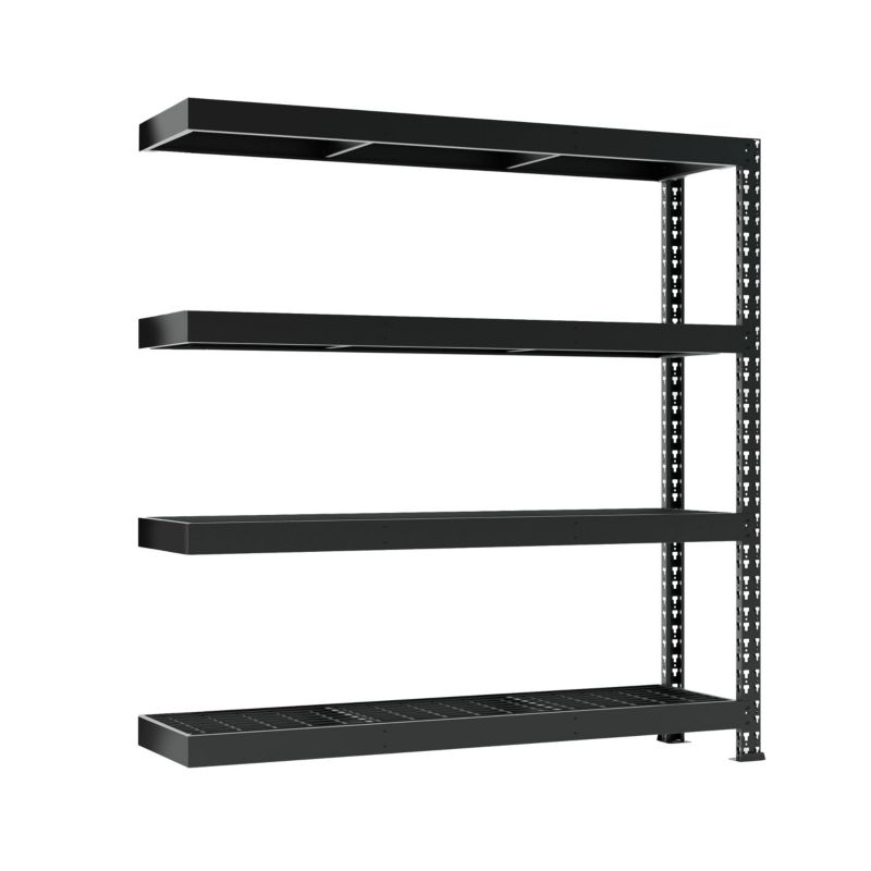 Dostawka do regału wciskanego Mega-Met 180x193x60 500kg 4 półki krata Metalkas 1 szt.