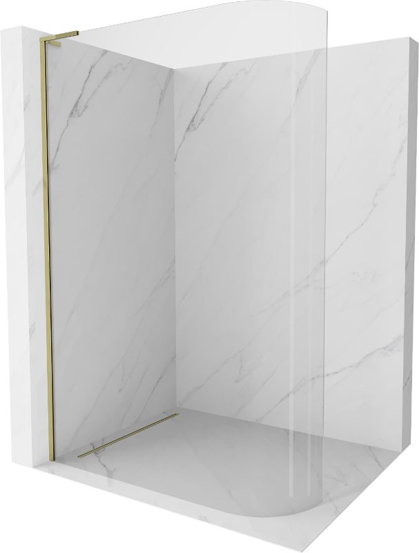 Ścianka prysznicowa Mexen Kioto L złota 110x200 cm 800-110-103-50-06 1 szt.