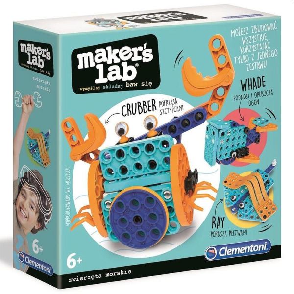 Maker"s Lab Zwierzęta Morskie Clementoni