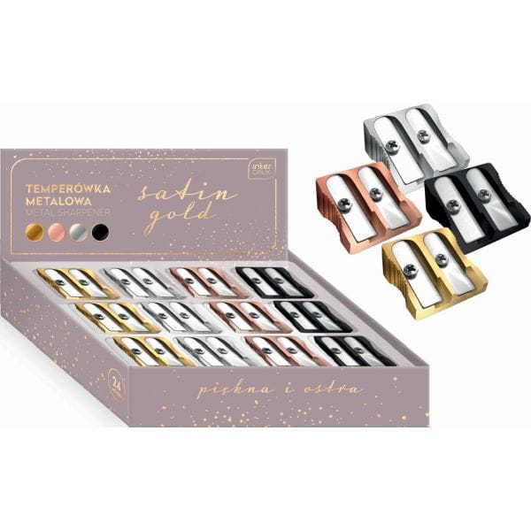 Temperówka Metalowa Satin Gold Interdruk