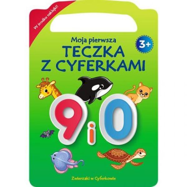 ZWIERZAKI W CYFERKOWIE. MOJA PIERWSZA TECZKA Z CYFERKAMI. 92