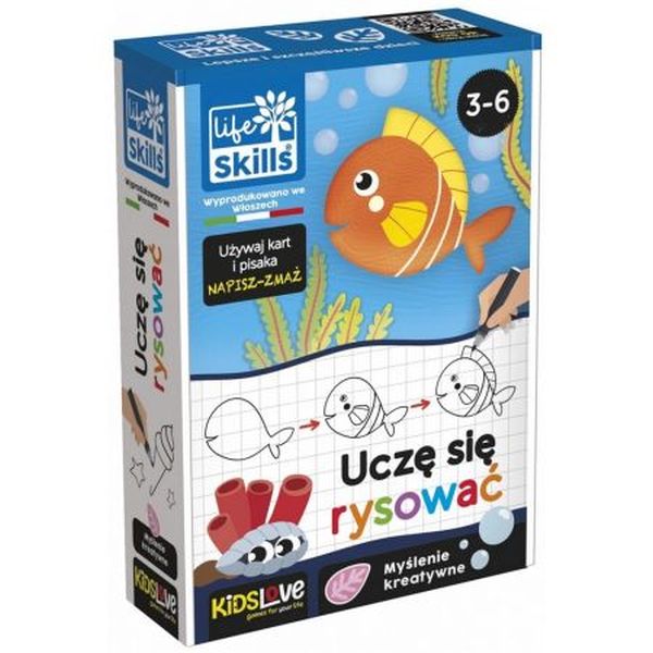 Gra "Nauczę się rysować" Lisciani, Life Skills