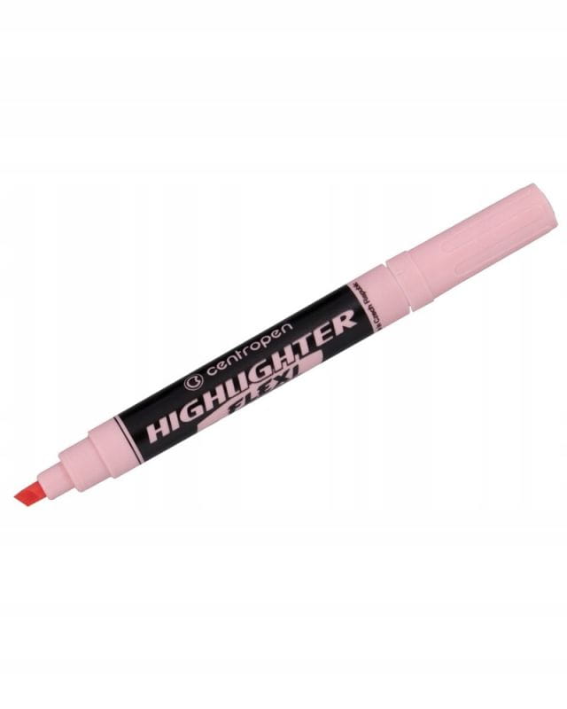 Zakreślacz Centropen 'Highlighter FLEXI SOFT 8542' RÓŻOWY PASTEL