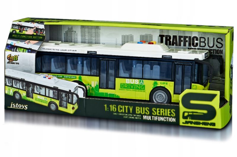 AUTOBUS MIEJSKI Z DŹWIĘKIEM I ŚWIATŁEM