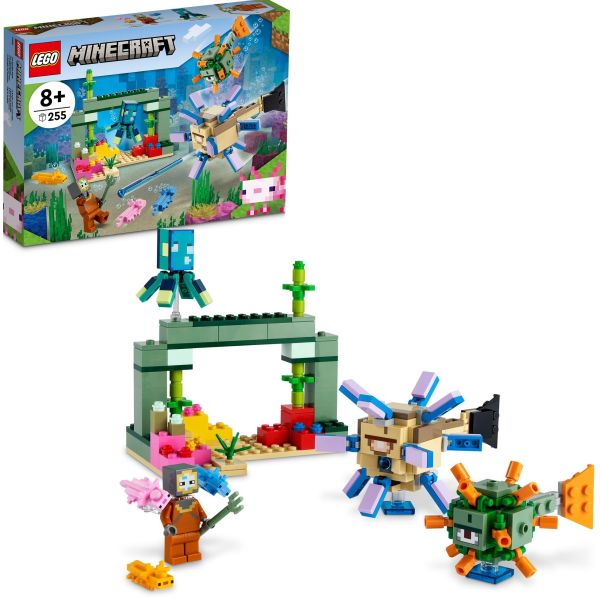 Lego Minecraft Walka ze strażnikami 21180