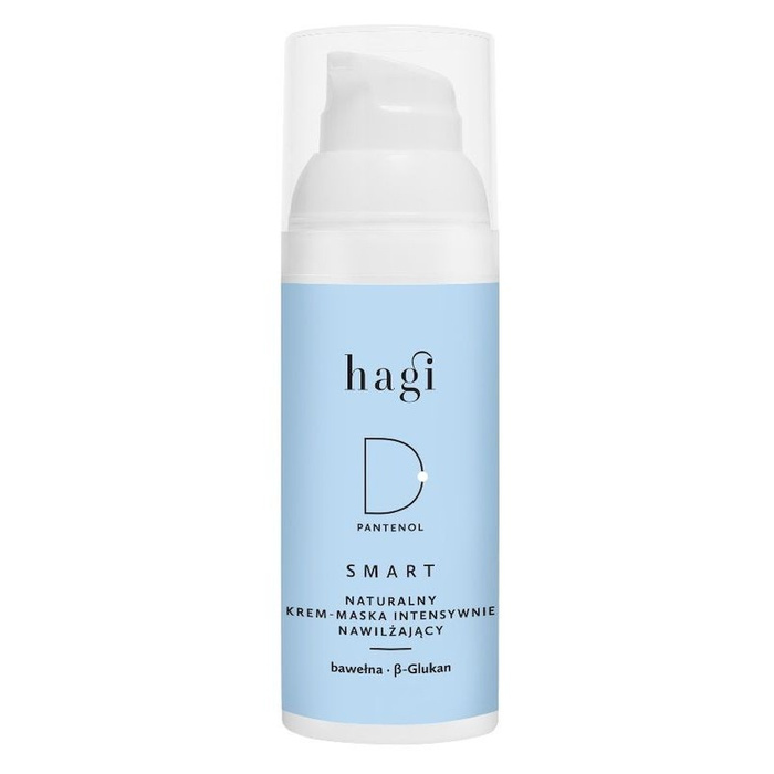 Hagi Smart D - naturalny krem - maska intensywnie nawilżający z d-pantenolem, 50 ml
