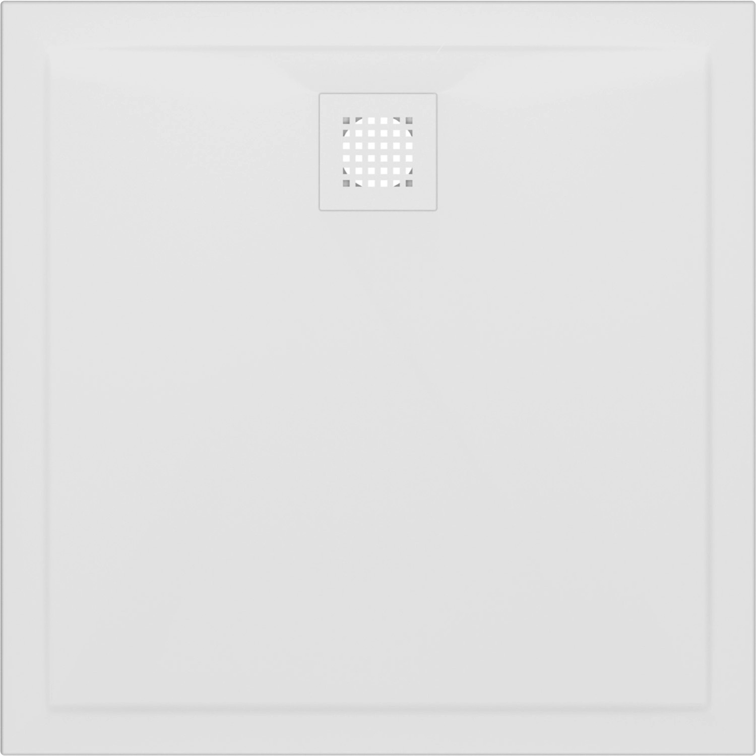 Centrum Brodzik kwadratowy Danik 90 biały mat 90x90x14