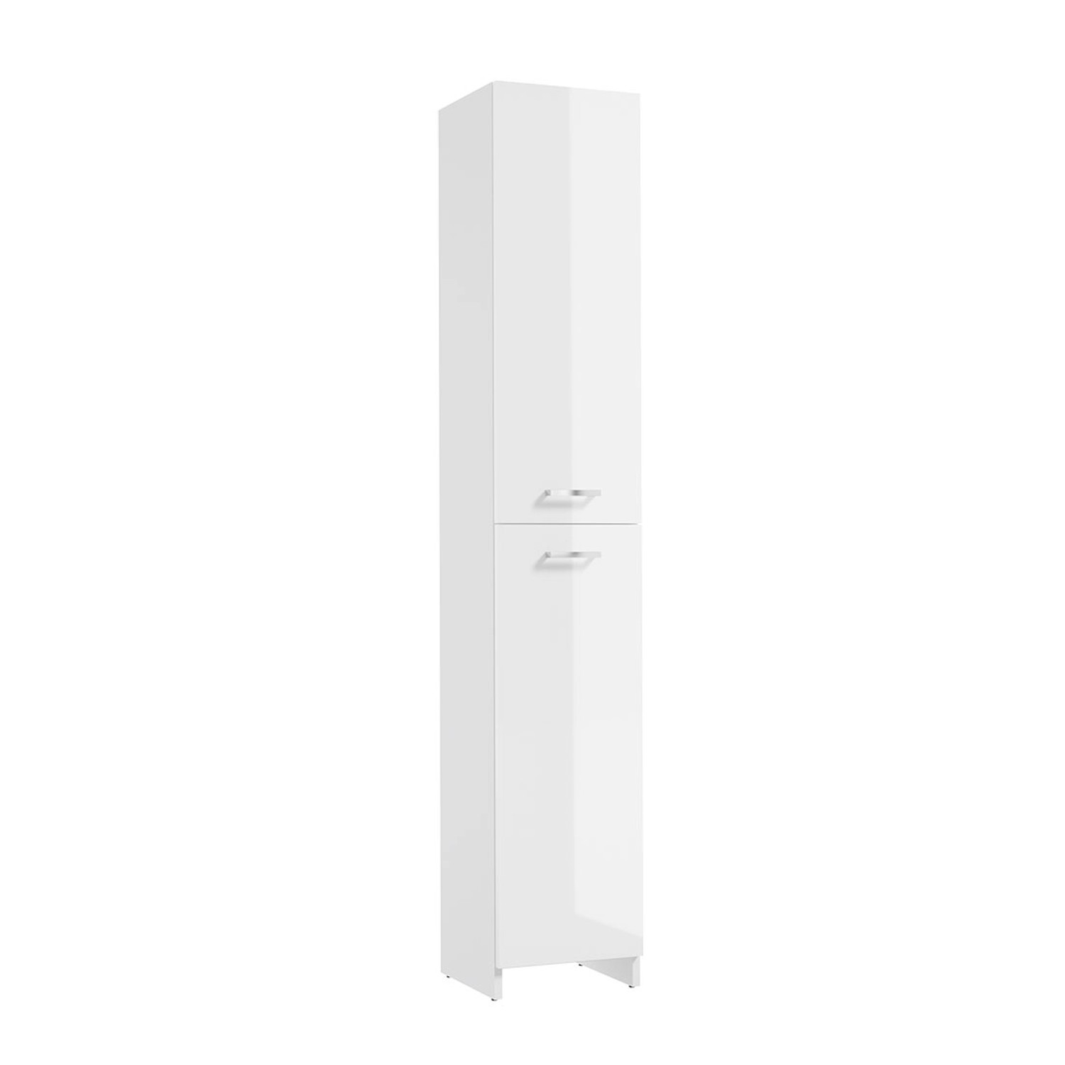 Defra Słupek Twins 2-Drzwiowy Biały Połysk 30 Cm