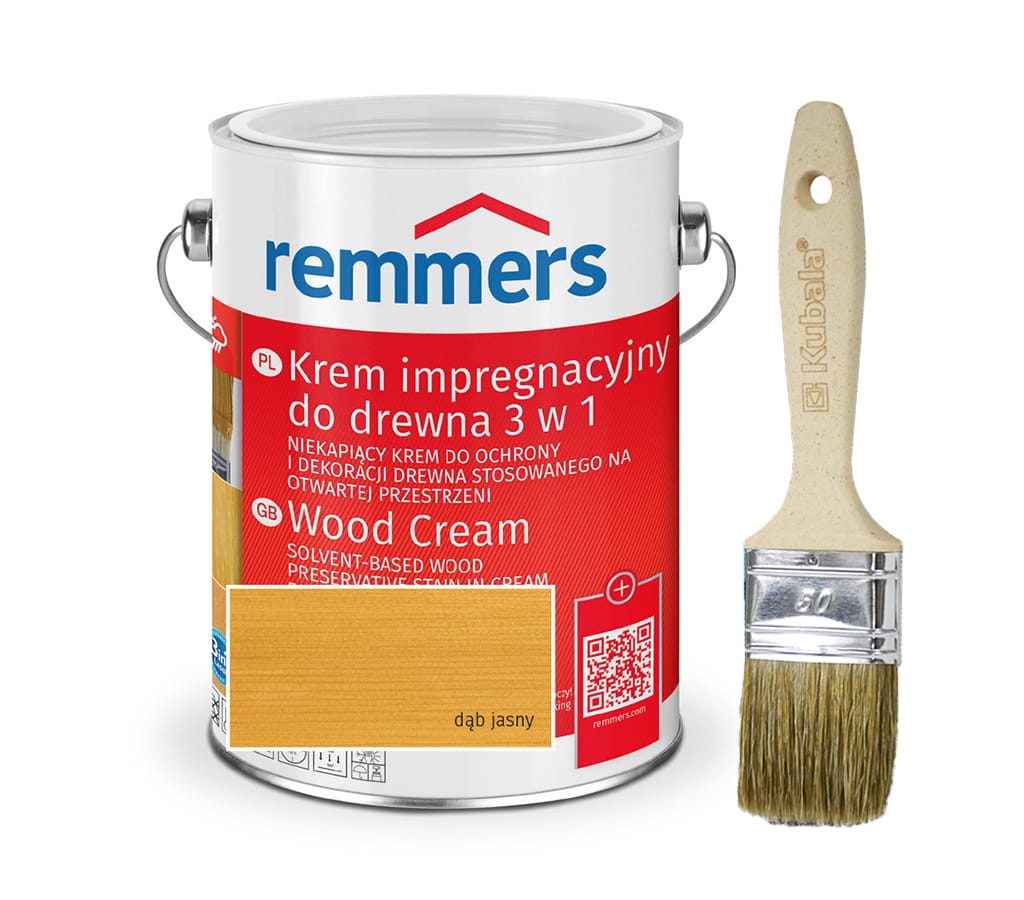 REMMERS HOLZSCHUTZ-CREME DO DREWNA JASNY DĄB 2,5L