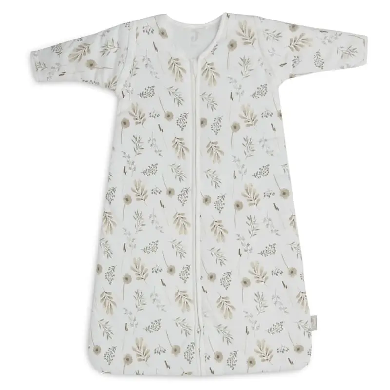 Jollein - Śpiworek niemowlęcy całoroczny 4 pory roku z odpinanymi rękawami Wild Flowers BBTB - 110cm