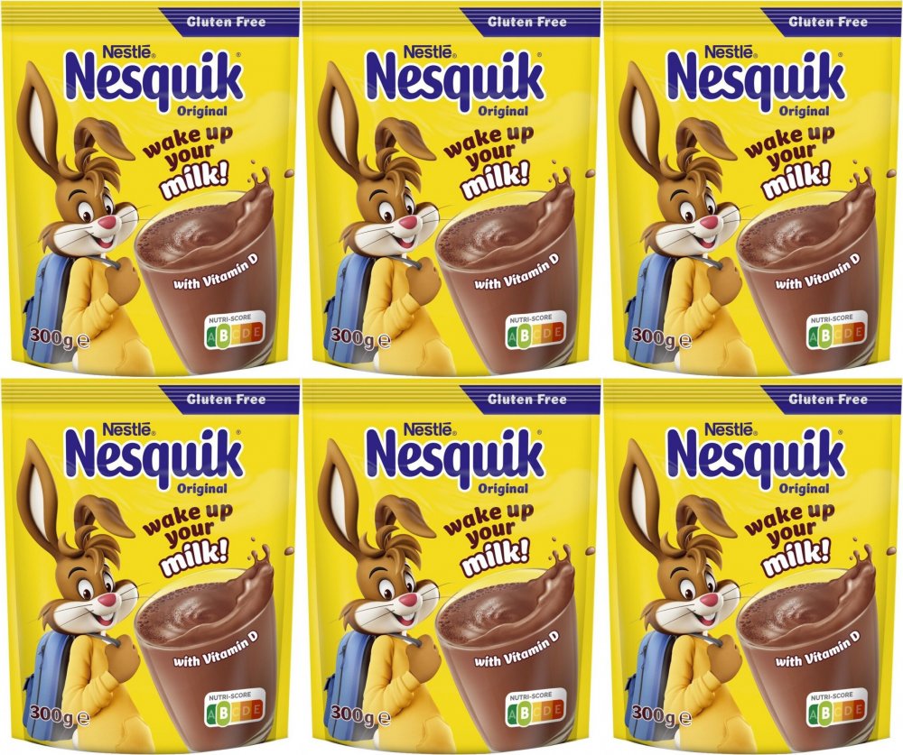 6x Kakao rozpuszczalne Nestle Nesquik, 300g