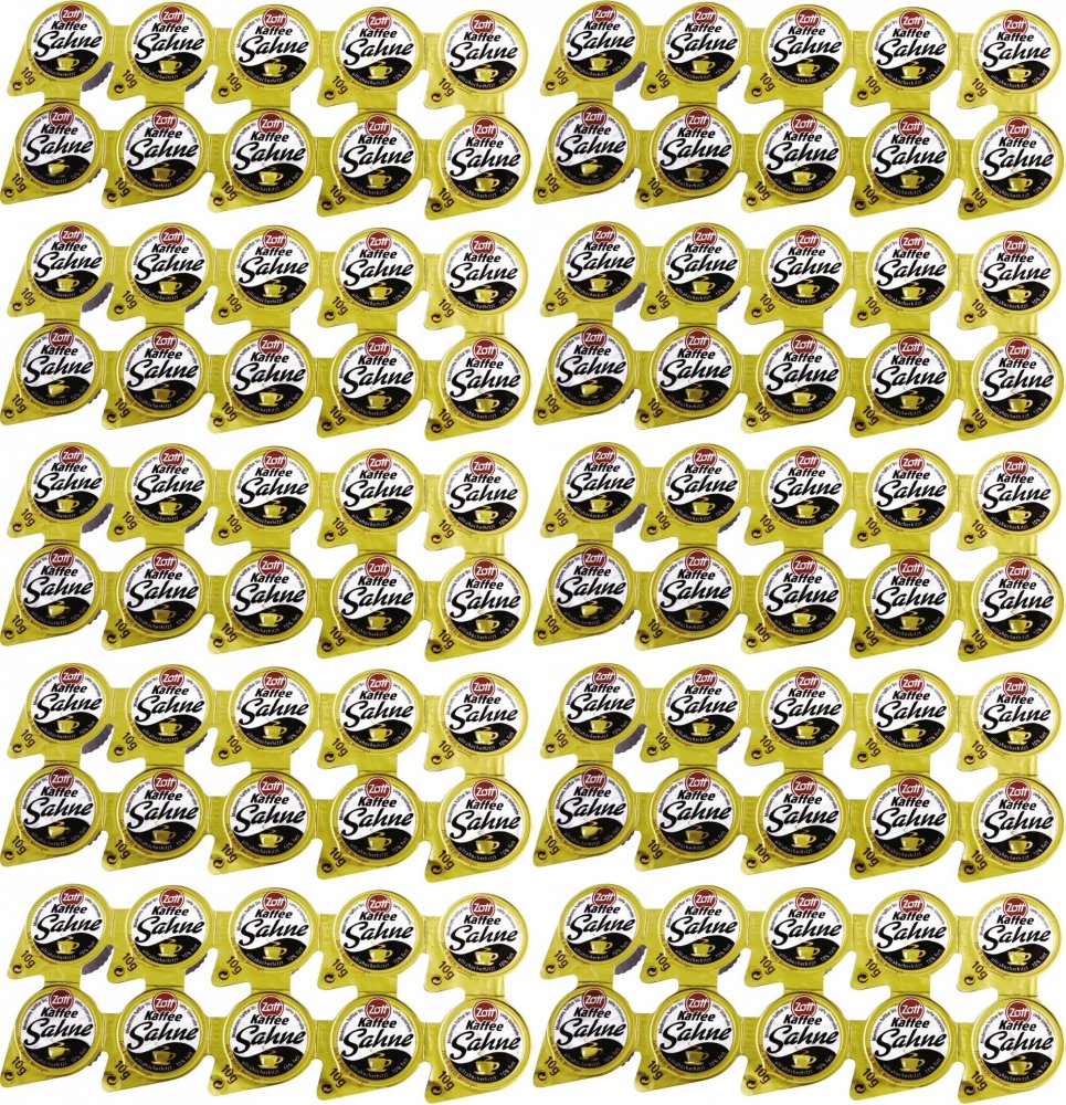 10x Śmietanka jednorazowa do kawy Zott, 10ml x 10 sztuk