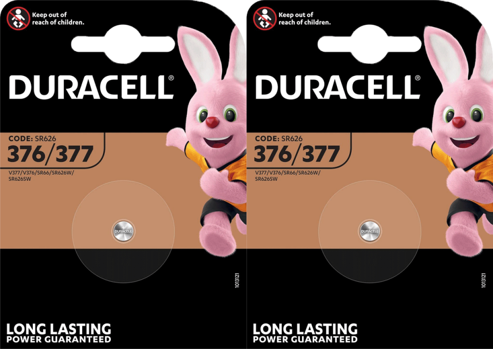 2x Bateria Duracell 376/377, 1 sztuka
