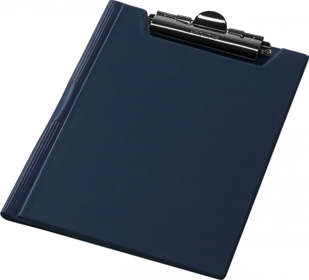 Clipboard Panta Plast Fokus, z okładką, A4, granatowy