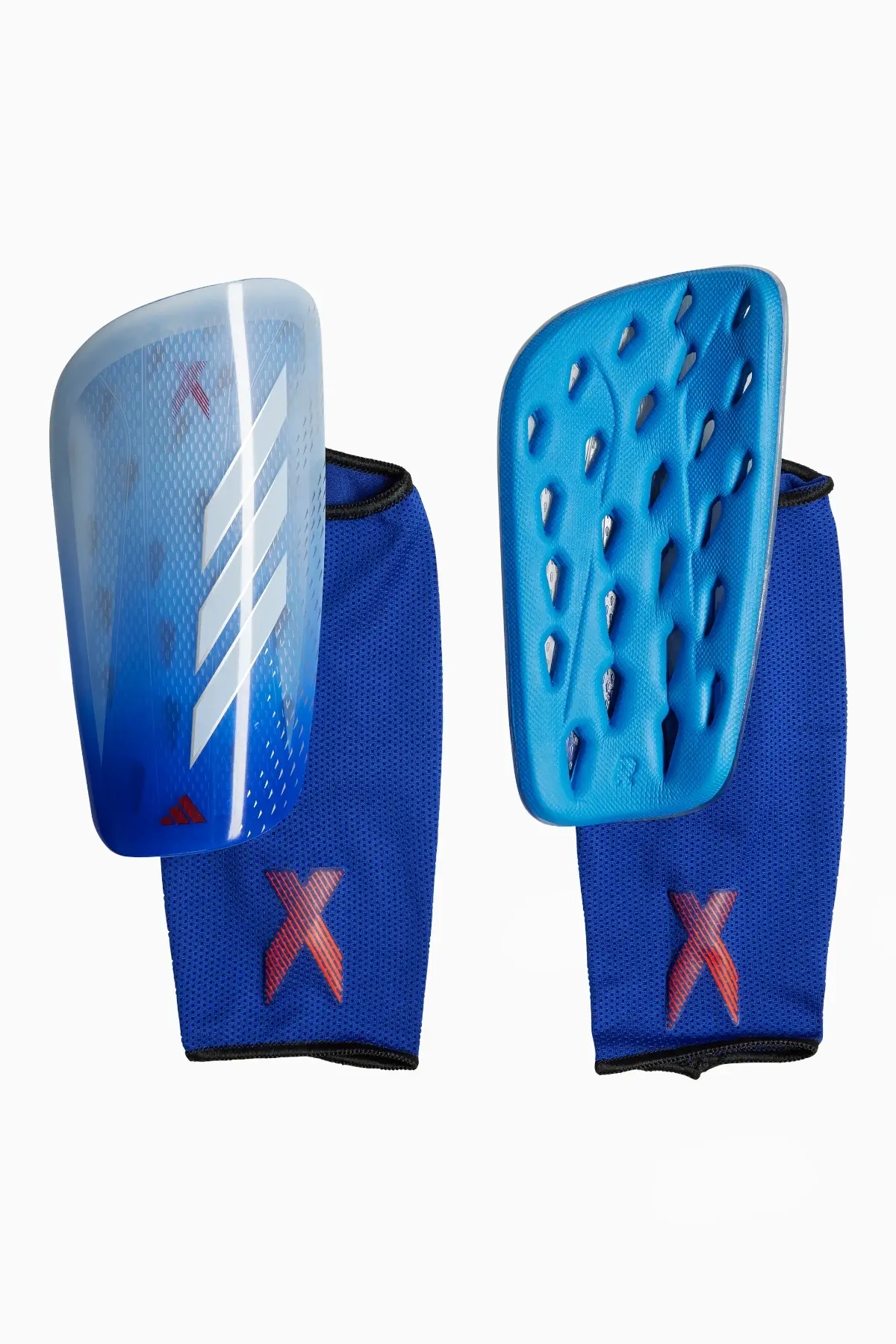 Ochraniacze adidas X Crazyfast League - Niebieski