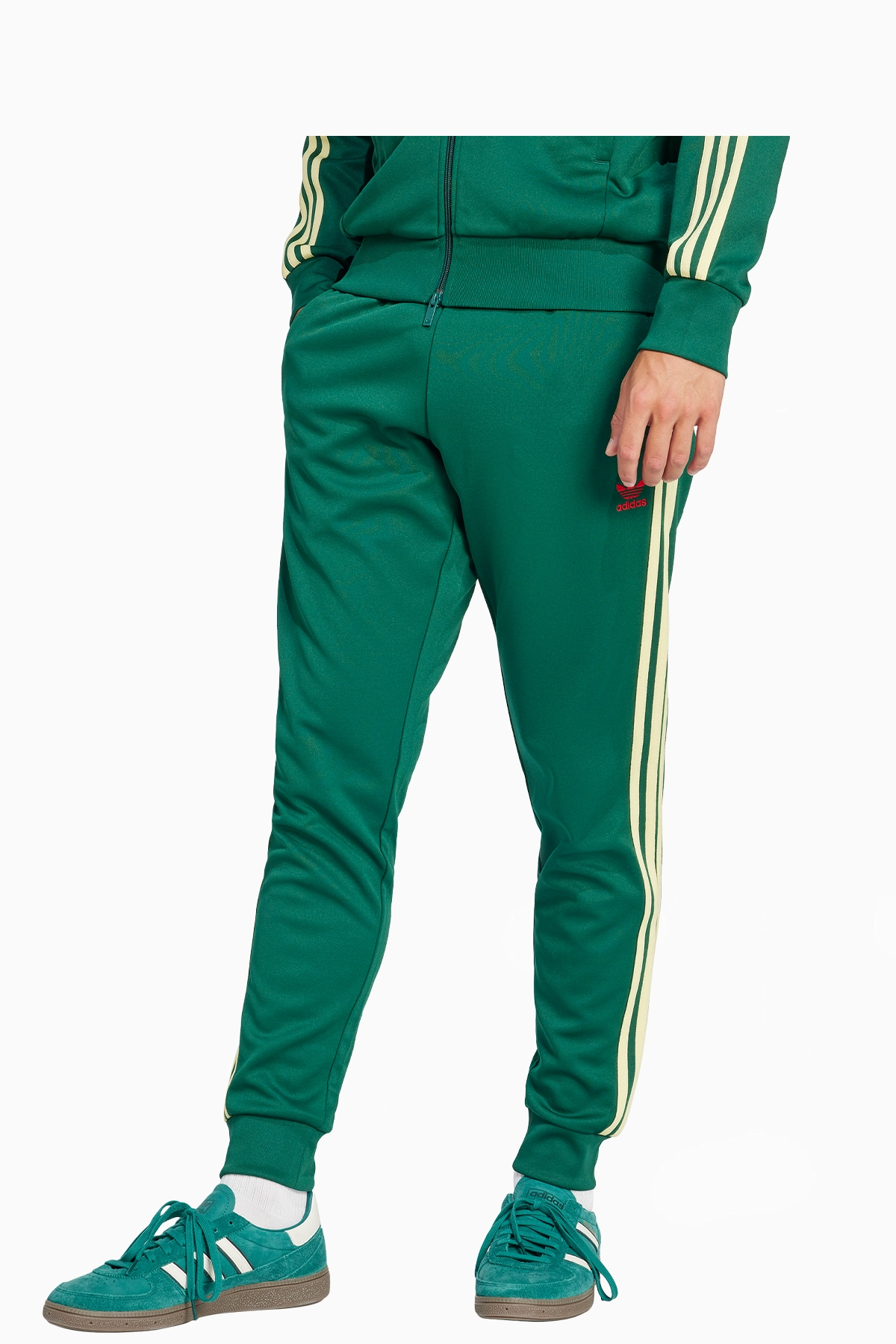 Spodnie adidas Adicolor Classics SST Track - Zielony