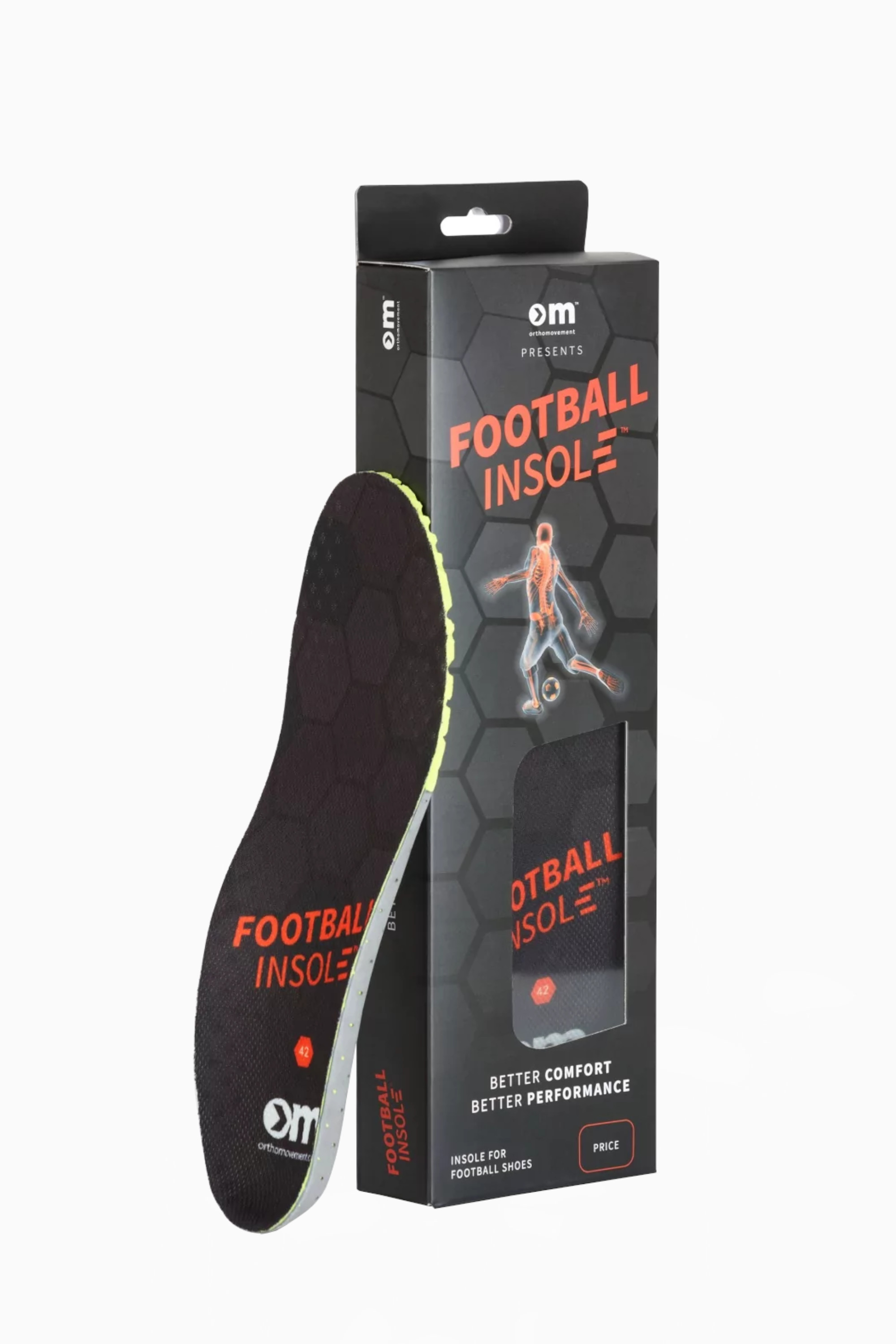Wkładki do butów Ortho Movement Insole Football