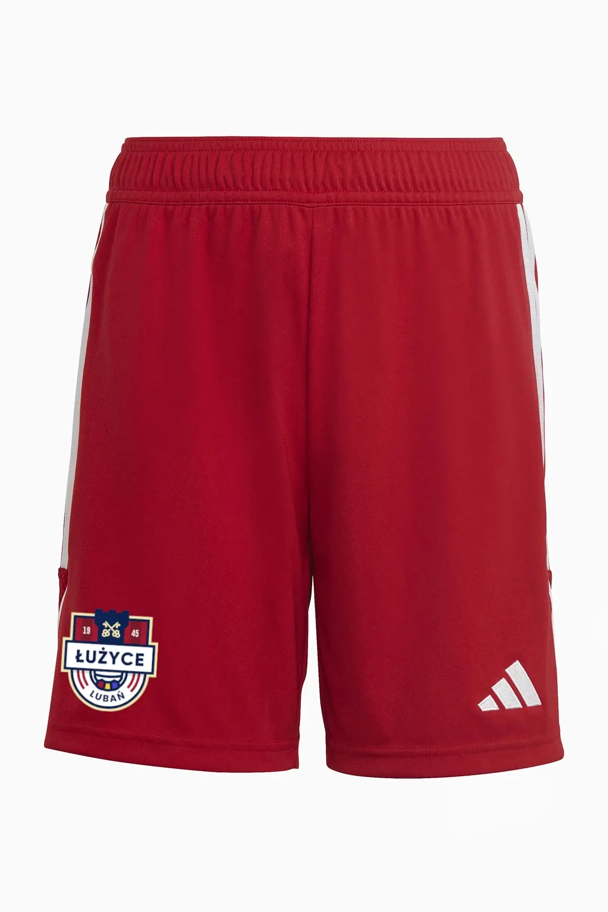 Spodenki adidas Łużyce Lubań 23/24 - Czerwony