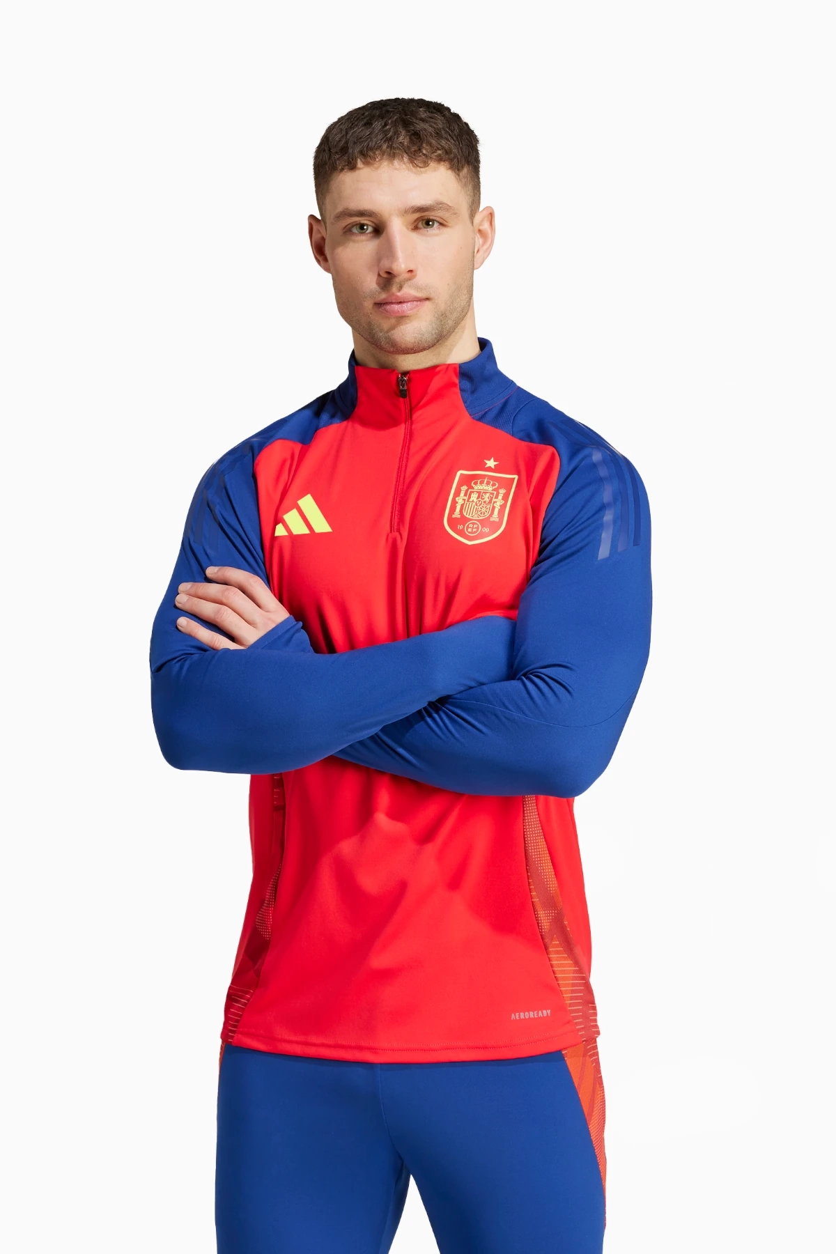 Bluza Reprezentacji Hiszpanii adidas 2024 Training Top - Czerwony