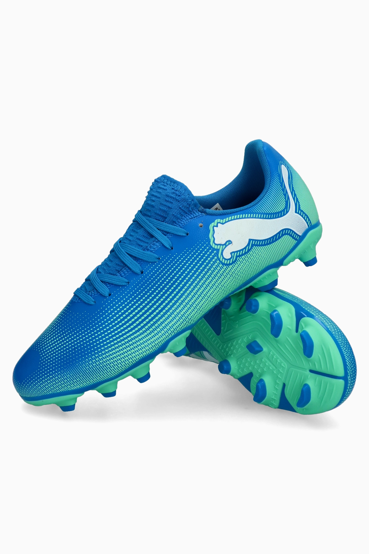 Korki Puma Future 7 Play FG/AG Junior - Niebieski