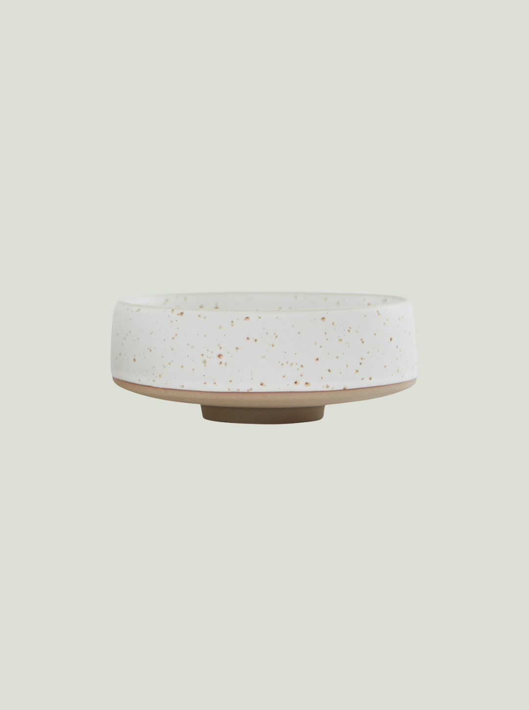 Miska Hagi White / Light Brown - średnia OYOY Living