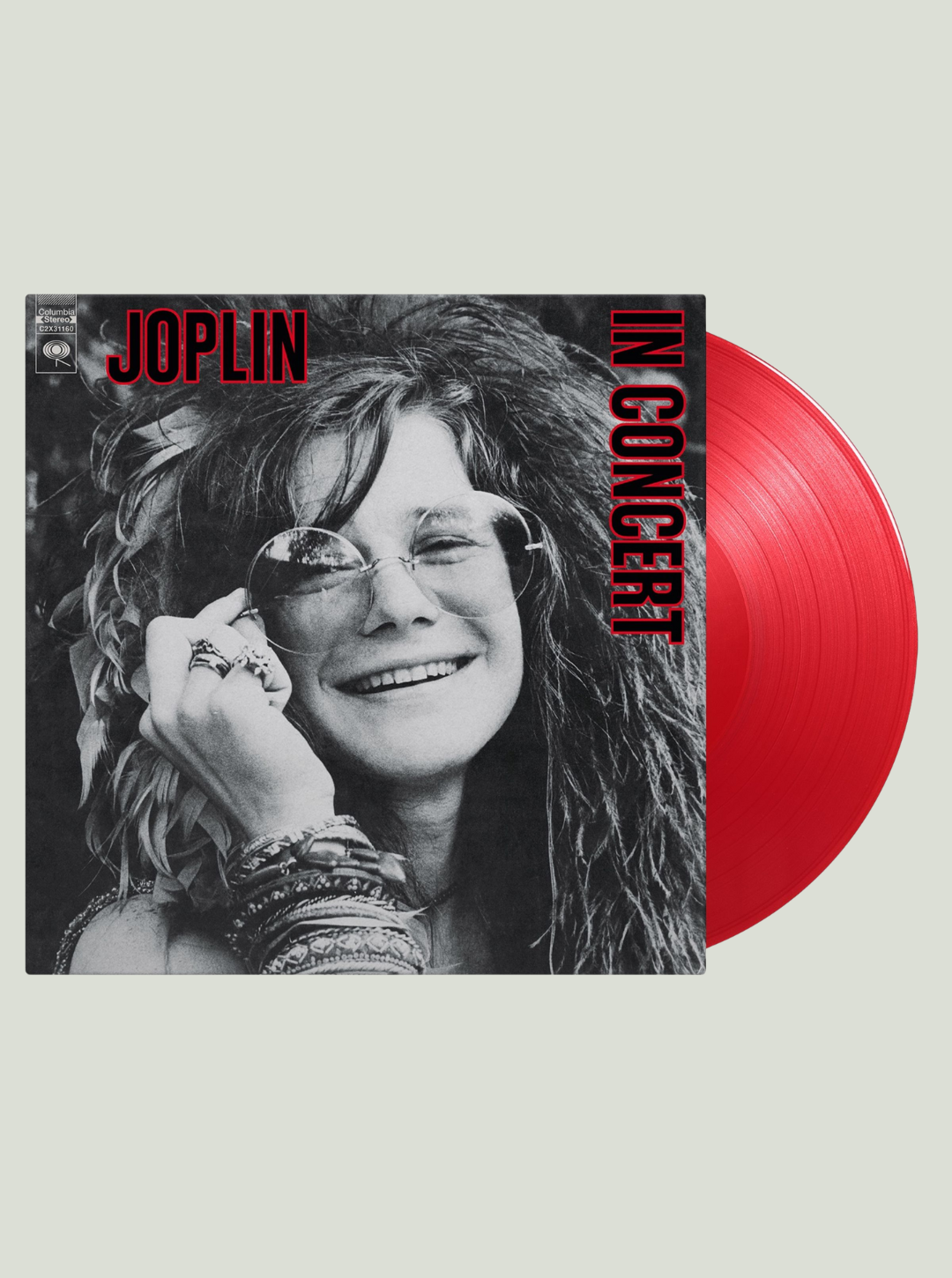 Płyta winylowa Janis Joplin - Joplin In Concert (180g) (Limited Numbered Edition) (Translucent Red Vinyl)