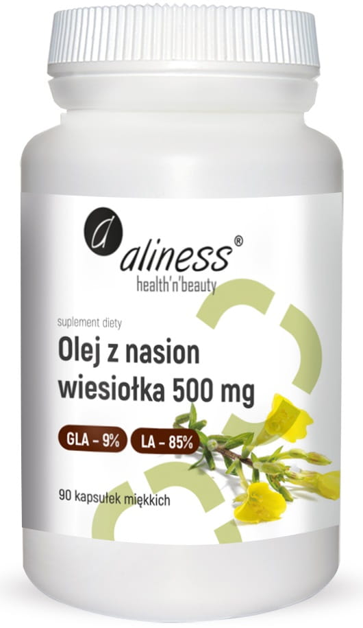 Olej z nasion wiesiołka 500mg 90kaps. Aliness