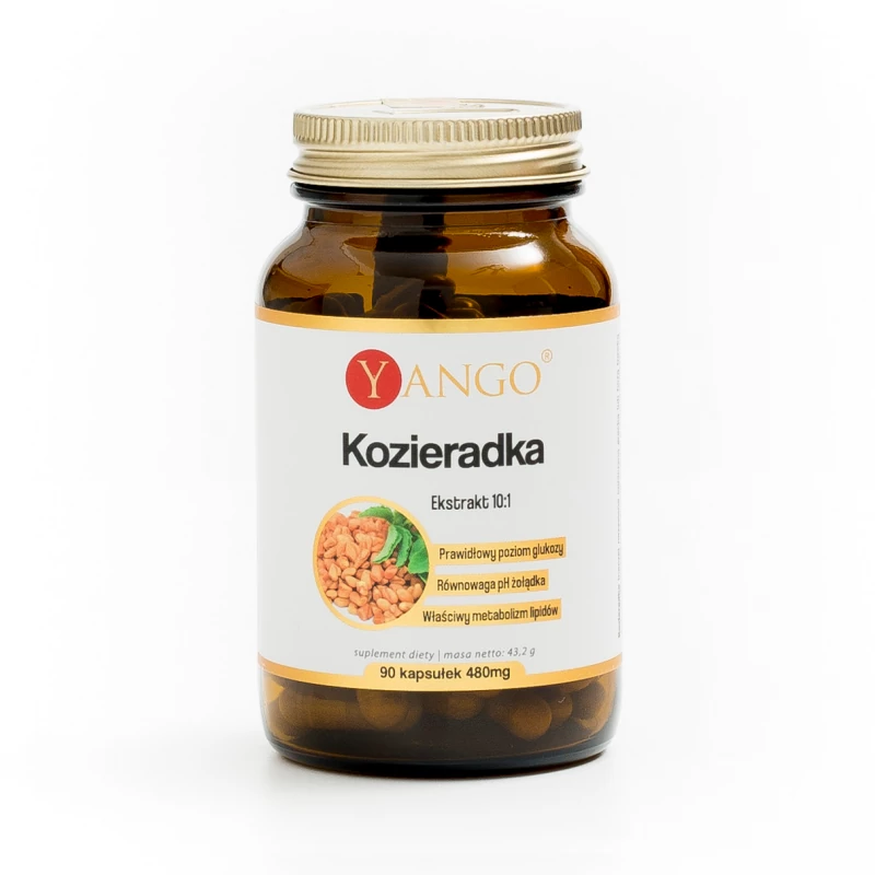 Kozieradka - ekstrakt 10:1 90kaps. Yango