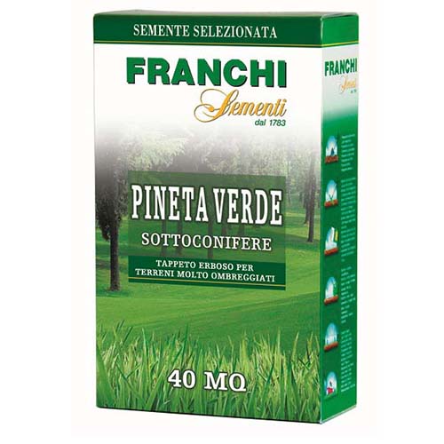 1 szt, Gyep Franchi magok Pineta Verde - Magok: Mod de ambalare: 1 db