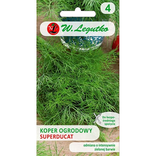 1 szt, Blattdill Superducat - Samen: Ilość w opakowaniu: 7.5 g