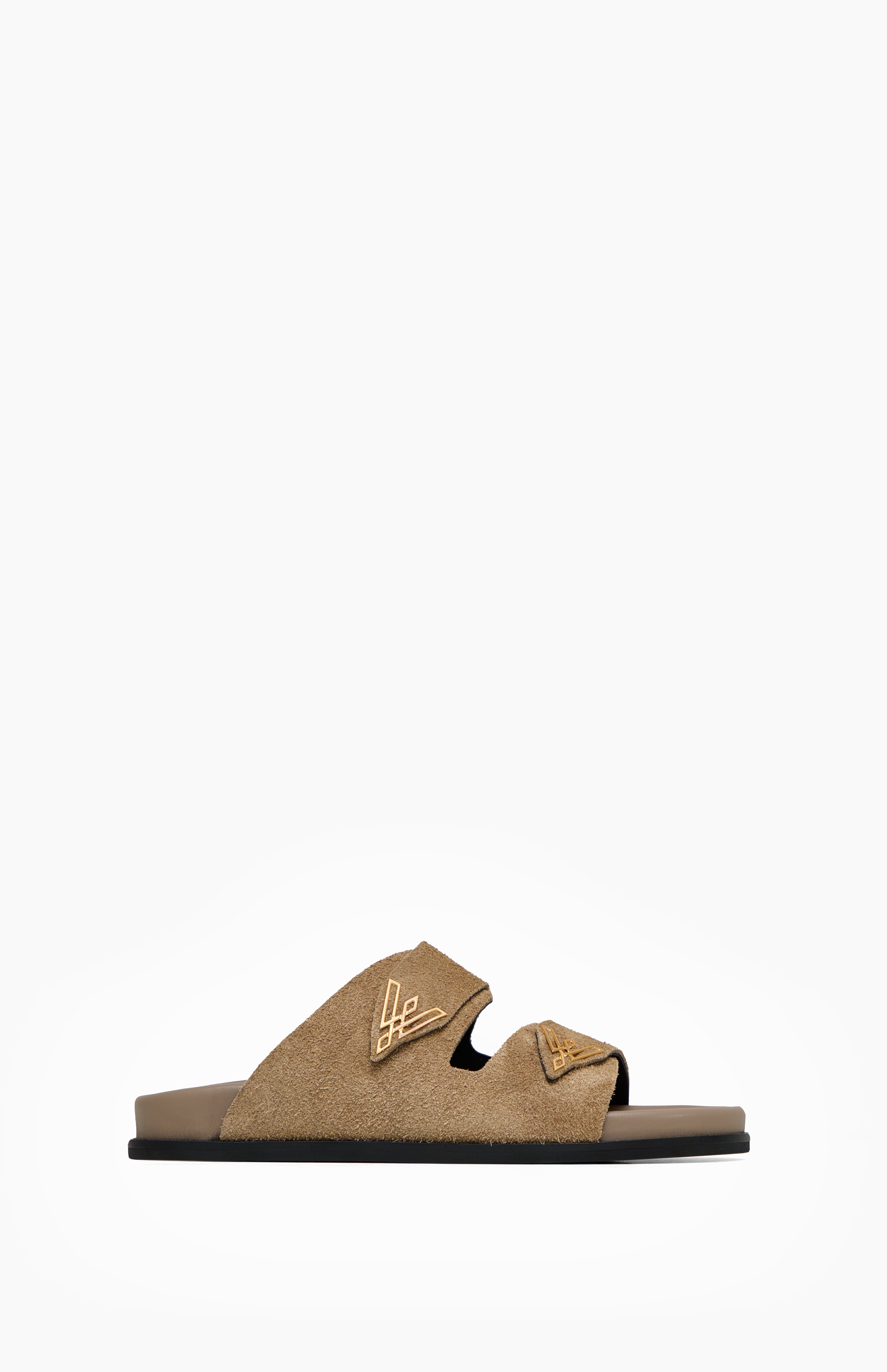 Klapki damskie SANDY TAUPE MOUSSE 38 - Vanda Novak