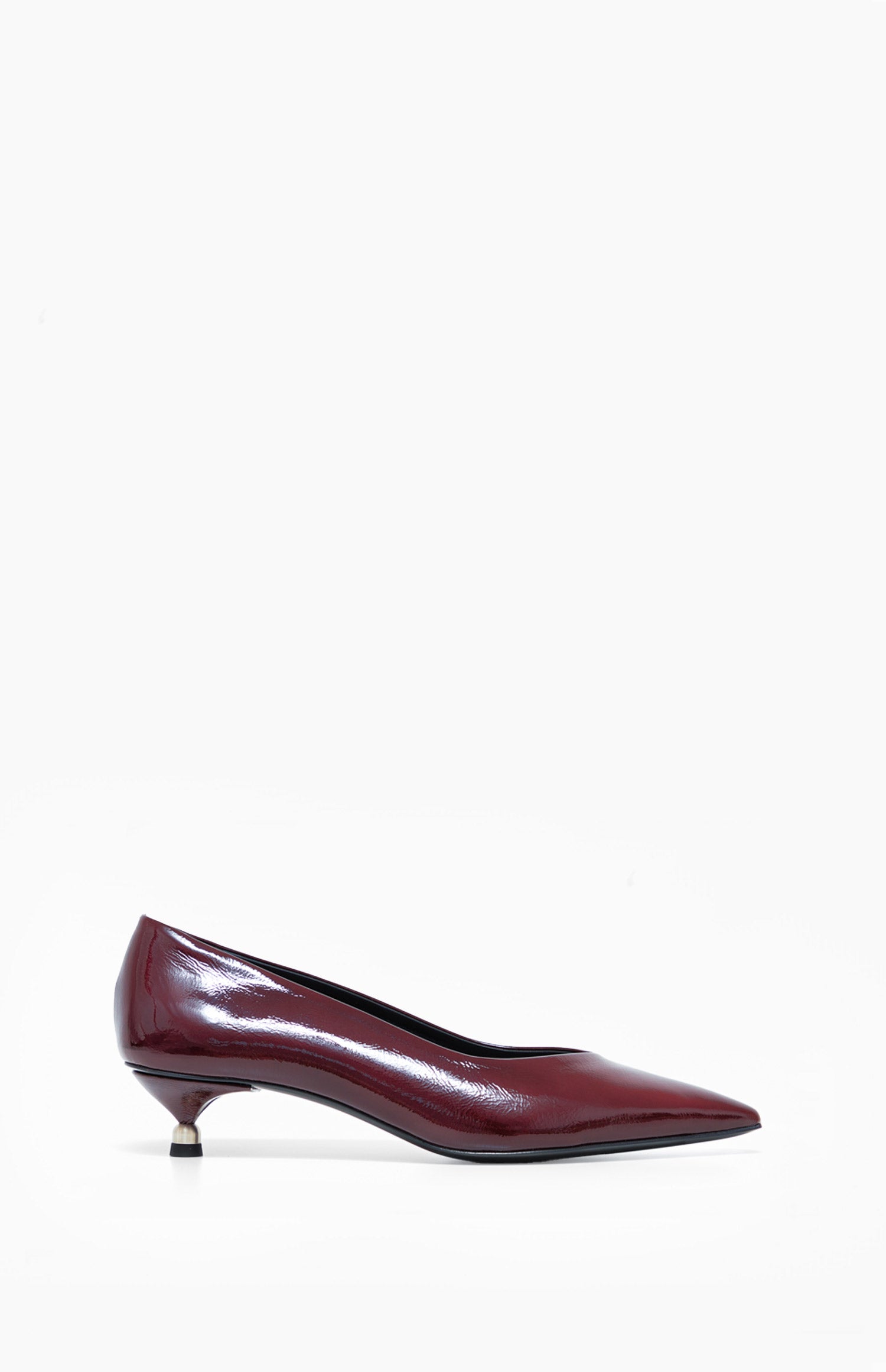 Eleganckie czółenka DIANA GLOSSY RUBY 39 - Vanda Novak