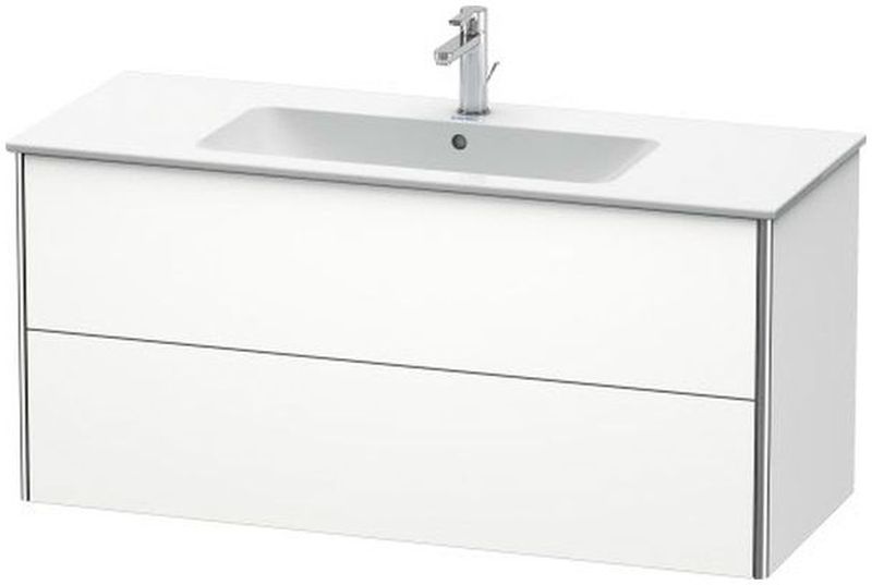 Duravit XSquare szafka 121 cm podumywalkowa wisząca biały mat XS417401818