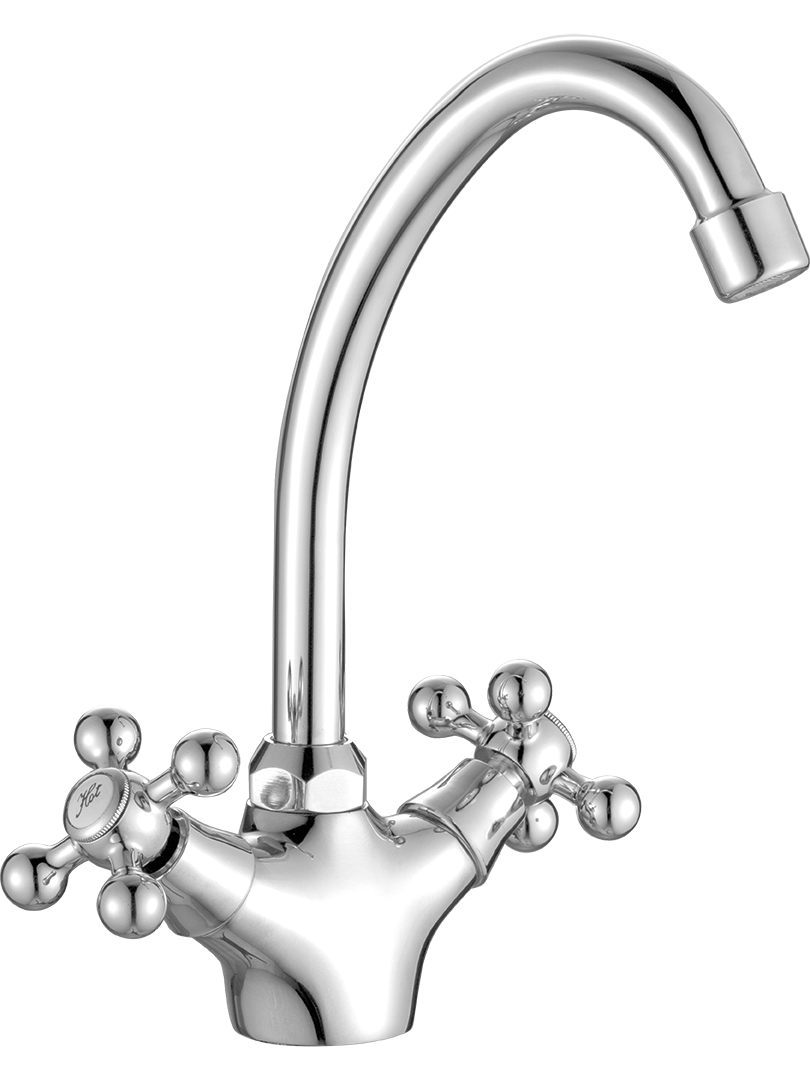 Kuchinox Stilo bateria kuchenna stojąca chrom BKI060D - Wysyłka w 24h