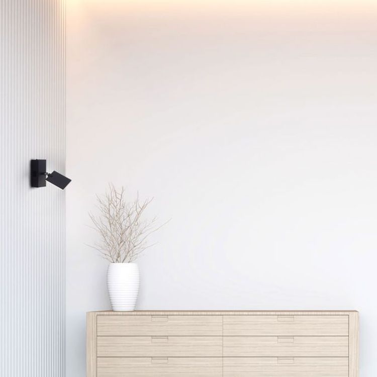 Paul Neuhaus Pure-Mira kinkiet 1x6W LED czarny 9353-18