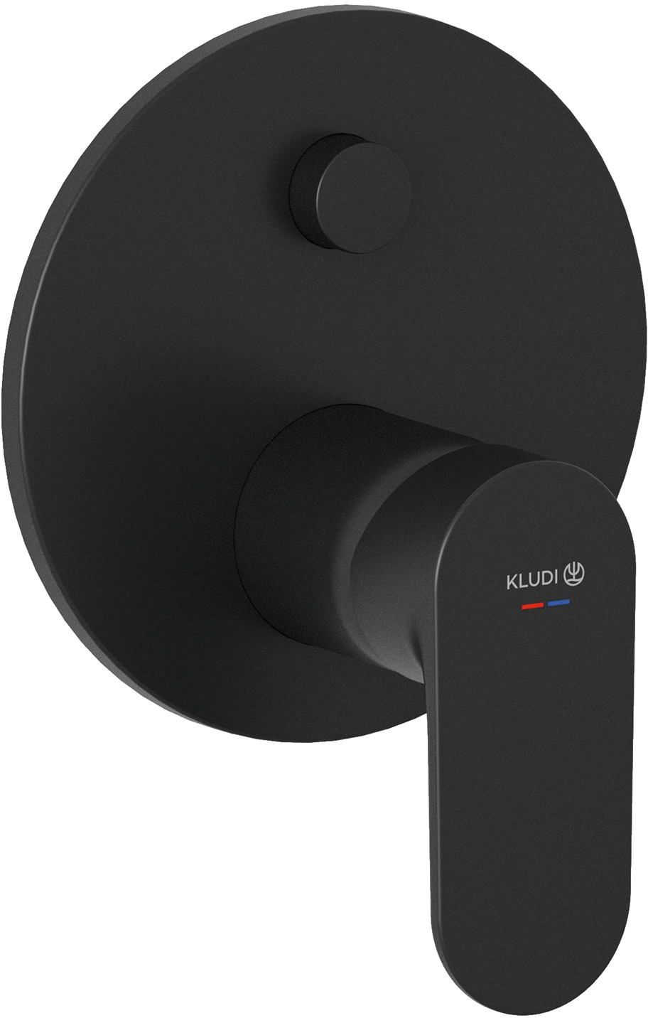 Kludi X1 bateria wannowo-prysznicowa podtynkowa czarny mat 327593975