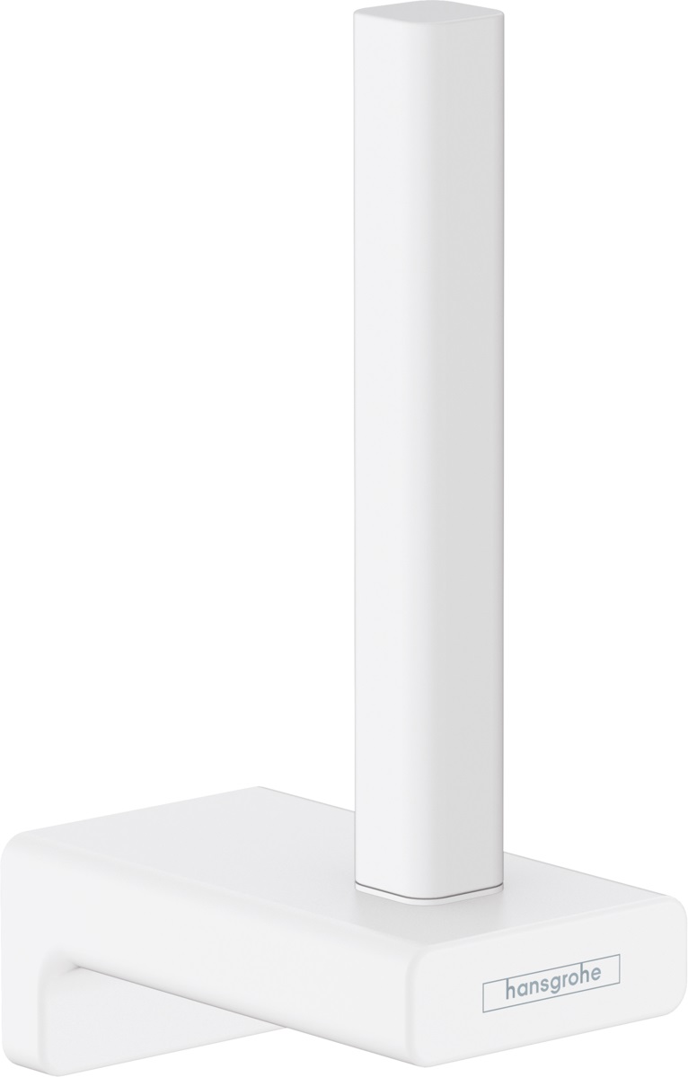 Hansgrohe AddStoris uchwyt na papier toaletowy zapasowy biały mat 41756700