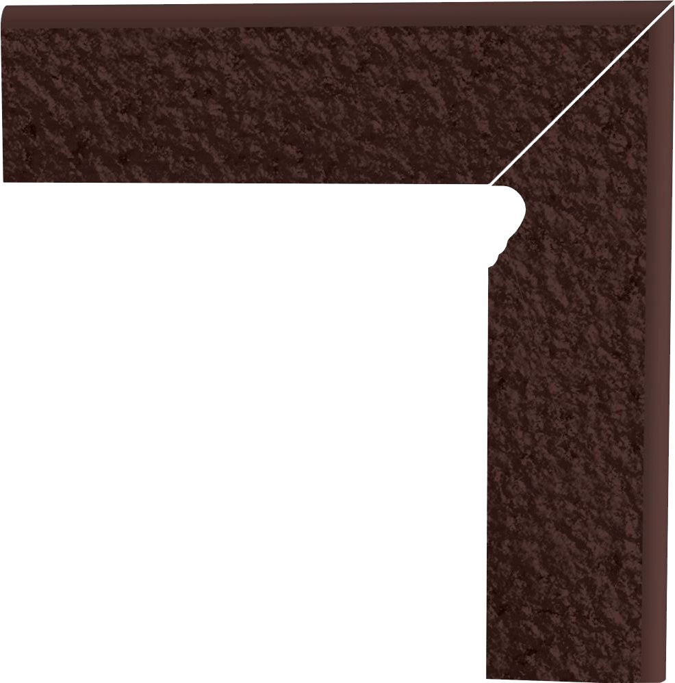 Paradyż Natural cokół podłogowy 30x8,1 cm brązowa