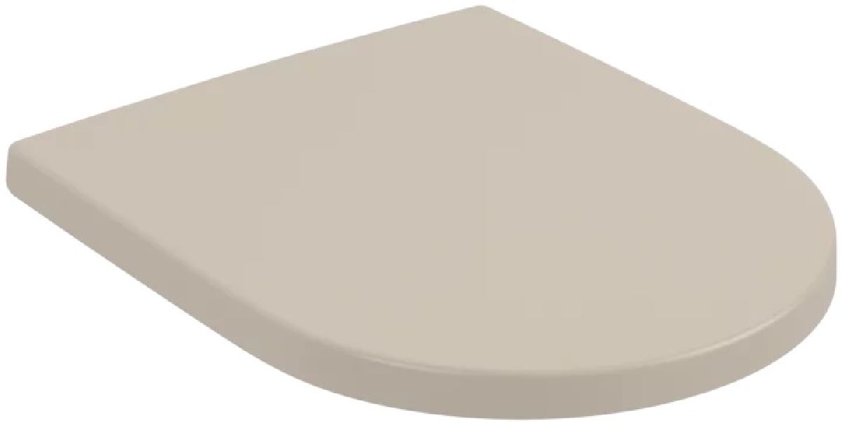Villeroy & Boch Subway 3.0 deska sedesowa wolnoopadająca CeramicPlus Almond 8M42S1AM