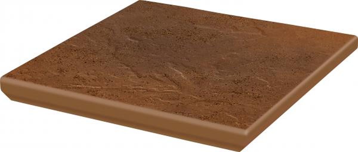 Paradyż Semir Beige stopnica 33x33 cm narożna beżowy mat