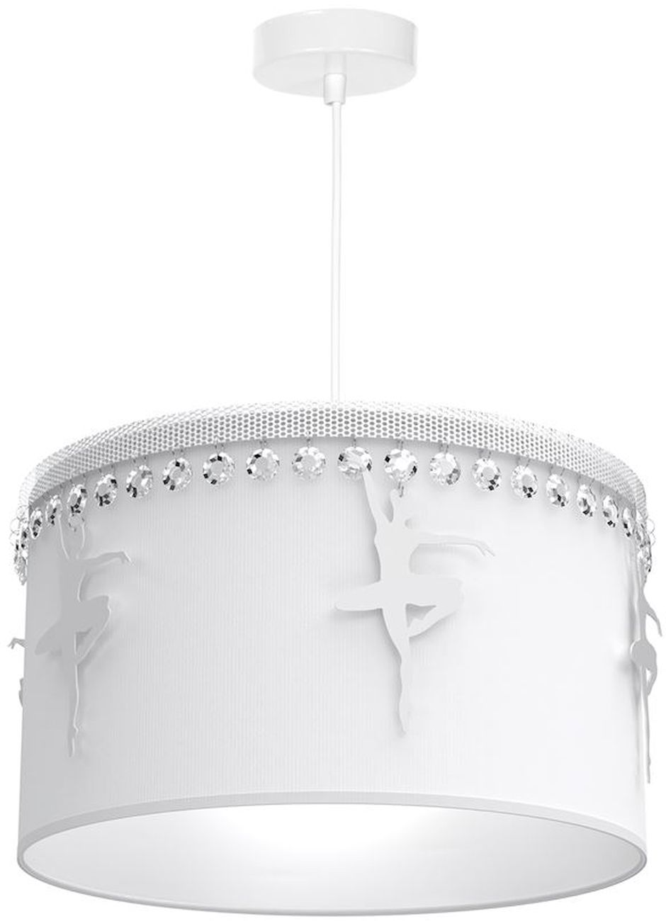 Milagro Baletnica lampa wisząca 1x60W biała MLP4969 - Wysyłka w 24h