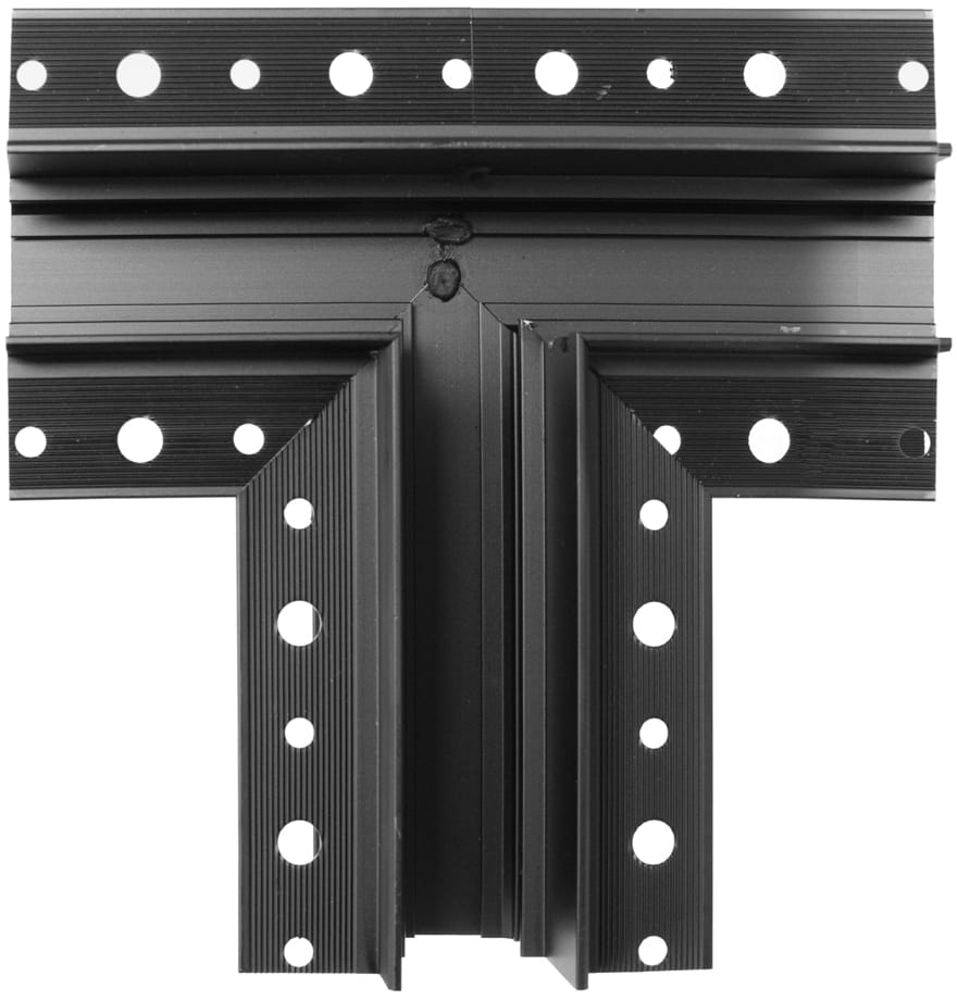 MaxLight Magnetic łącznik T czarny MT0016