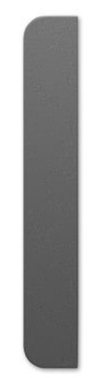 Roca Aquos osłona syfonu Stonex 80 cm szary łupek A276356200 - Wysyłka w 24h