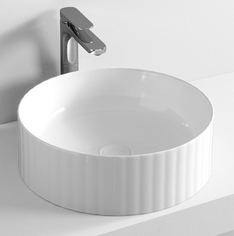 Art Ceram Millerighe umywalka 44 cm nablatowa okrągła biała OSL01001;00 - Wysyłka w 24h