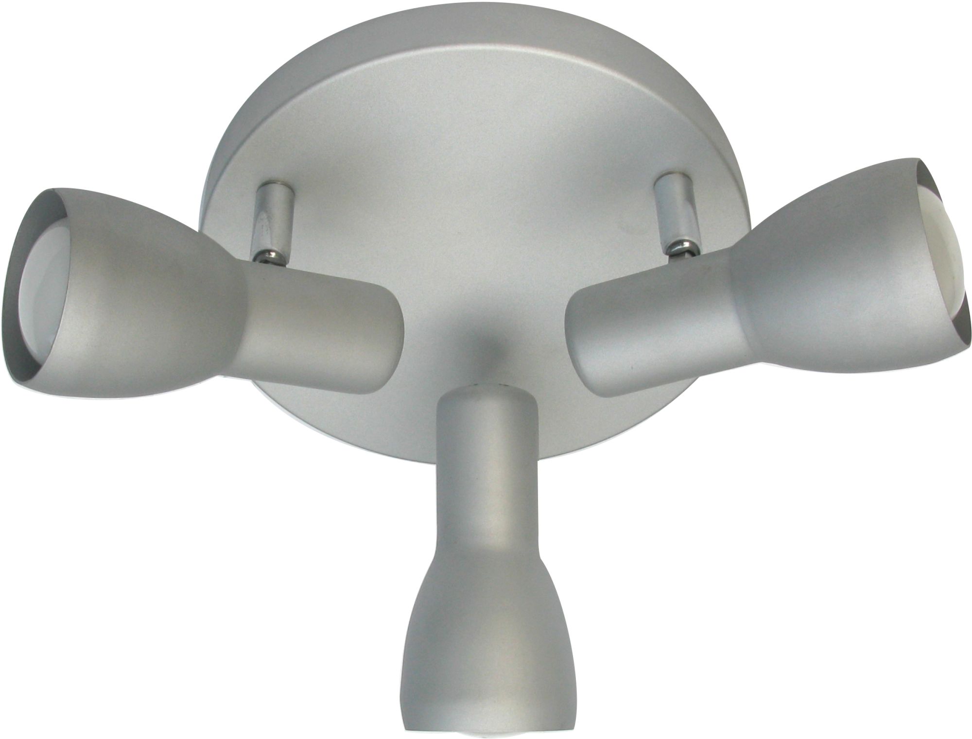 Candellux Picardo lampa podsufitowa 3x40W srebrny mat 98-44242